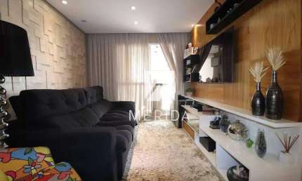 Apartamento com 3 dormitórios à venda, 93 m² por R$ 870.000,00 - Vila Valparaíso - Santo André/SP