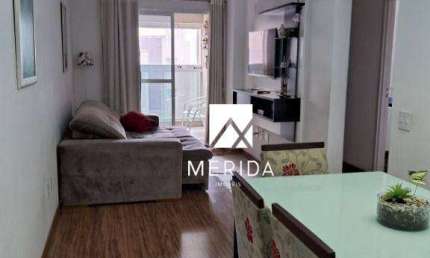 Apartamento com 3 dormitórios à venda, 84 m² por R$ 600.000,00 - Vila Valparaíso - Santo André/SP