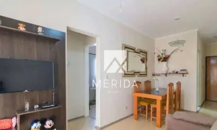 Apartamento com 2 dormitórios à venda, 59 m² por R$ 398.000,00 - Vila Valparaíso - Santo André/SP