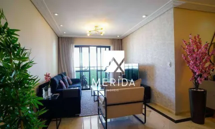 Apartamento com 3 dormitórios à venda, 142 m² por r$ 1.175.000,00 - vila assunção - santo andré/sp