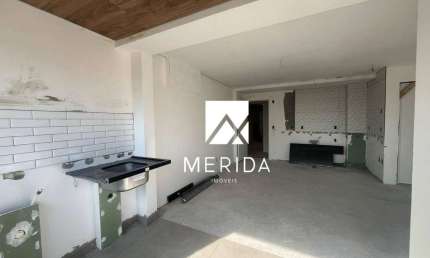 Apartamento Duplex com 1 dormitório à venda, 42 m² por R$ 580.000,00 - Jardim - Santo André/SP