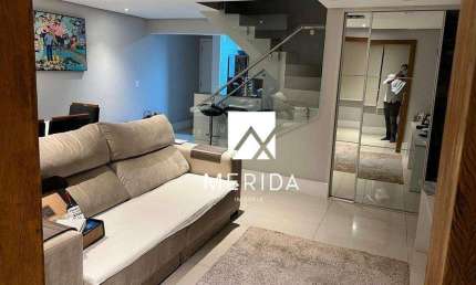 Cobertura com 3 dormitórios à venda, 157 m² por R$ 1.356.800,00 - Campestre - Santo André/SP