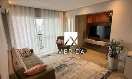 Apartamento com 3 dormitórios à venda, 93 m² por R$ 830.000,00 - Vila Bastos - Santo André/SP