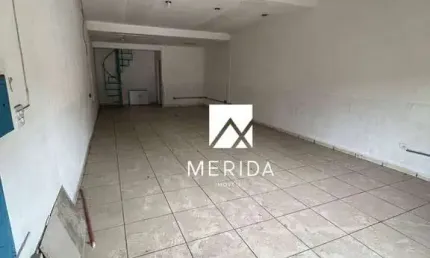 Salão para alugar, 91 m² por R$ 4.154,33/mês - Centro - Santo André/SP