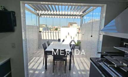 Cobertura com 2 dormitórios à venda, 110 m² por r$ 531.000,00 - vila metalúrgica - santo andré/sp