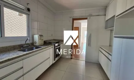 Apartamento com 3 dormitórios para alugar, 105 m² por R$ 5.725,85/mês - Jardim - Santo André/SP