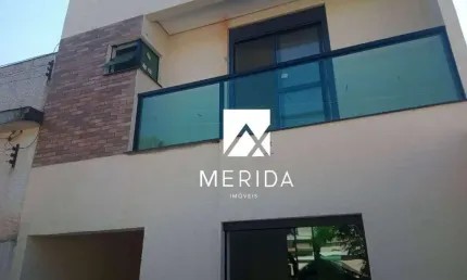 Sobrado com 3 dormitórios à venda, 172 m² por R$ 910.000,00 - Campestre - Santo André/SP