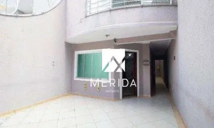 Sobrado com 3 dormitórios para alugar, 135 m² por r$ 5.588,00/mês - jardim - santo andré/sp