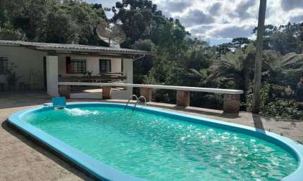 Chácara com 20000 m² - Casa - Tanque - Piscina - Rio Vermelho Povoado - São Bento do Sul