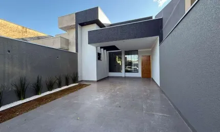 Casa à venda no parque das grevíleas com suíte e área gourmet – maringá