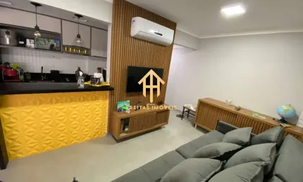 Apartamento com 2 quartos para alugar no Loteamento João Batista Julião, Guarujá , 71 m2 por R$ 5.000