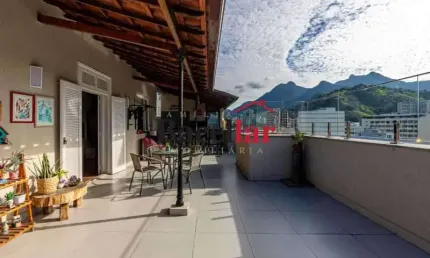 Cobertura com 3 quartos à venda na Rua Uruguai, Tijuca, Rio de Janeiro, 230 m2 por R$ 1.299.000