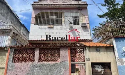Casa com 4 quartos à venda na Rua Barão de Sertorio, Rio Comprido, Rio de Janeiro, 120 m2 por R$ 420.000