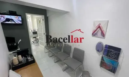 Sala comercial com 2 salas à venda na praça saenz peña, 45, tijuca, rio de janeiro, 30 m2 por r$ 350.000