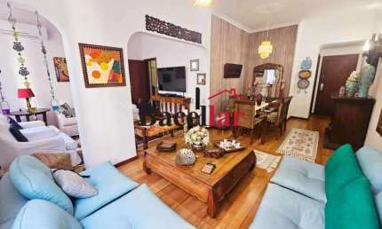 Apartamento com 5 quartos à venda na Rua Uruguai, Tijuca, Rio de Janeiro, 160 m2 por R$ 790.000