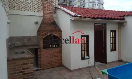 Casa em condomínio fechado com 4 quartos para alugar na rua uruguai, tijuca, rio de janeiro, 190 m2 por r$ 6.200