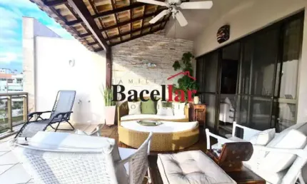 Cobertura com 3 quartos à venda na Rua Gustavo Corção, Recreio dos Bandeirantes, Rio de Janeiro, 250 m2 por R$ 1.400.000