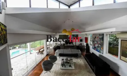 Casa em condomínio fechado com 4 quartos à venda na Rua Poeta Khalil Gibran, Itanhangá, Rio de Janeiro, 600 m2 por R$ 3.800.000