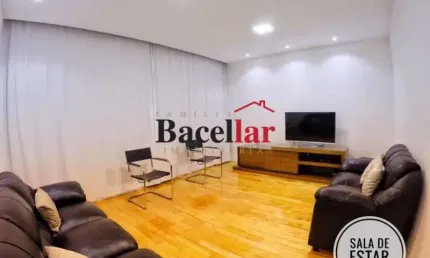 Apartamento com 3 quartos à venda na rua dona delfina, tijuca, rio de janeiro, 125 m2 por r$ 830.000
