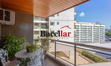 Apartamento com 3 quartos à venda na rua deputado soares filho, tijuca, rio de janeiro, 150 m2 por r$ 929.000