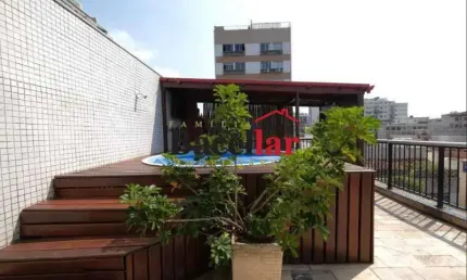 Cobertura com 3 quartos à venda na Rua Félix da Cunha, Tijuca, Rio de Janeiro, 188 m2 por R$ 849.999