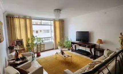 Apartamento para venda possui 165 metros quadrados com 4 quartos em Gonzaga - Santos - SP