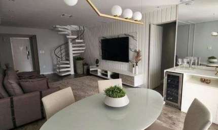Cobertura duplex para venda tem 322 metros quadrados com 3 quartos em Pompéia - Santos - SP