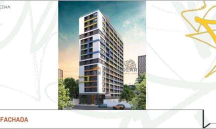Studio com 1 dormitório à venda, 21 m² por R$ 239.560,24 - Centro - Curitiba/PR