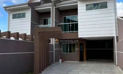 Sobrado com 3 dormitórios à venda, 200 m² por r$ 1.280.000,00 - fazenda velha - araucária/pr