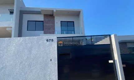 Sobrado com 3 dormitórios à venda, 101 m² por R$ 547.000,00 - Costeira - Araucária/PR