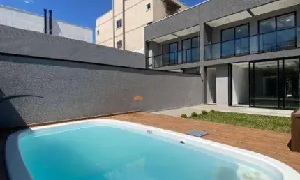 Sobrado com piscina, 3 dormitórios, suíte, à venda, por R$ 1.250.000 - Costeira - Araucária/PR