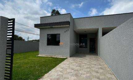 Casa com 3 dormitórios à venda, 69 m² por R$ 450.000,00 - Campina da Barra - Araucária/PR