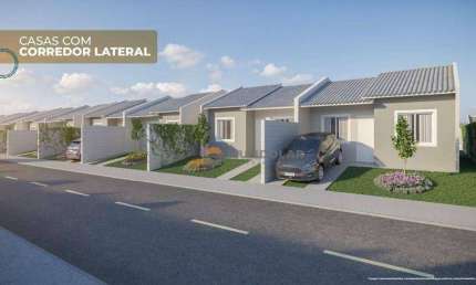 Casa com 2 dormitórios à venda, 51 m² por R$ 263.900,00 - Campo Largo da Roseira - São José dos Pinhais/PR