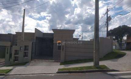 Casa de esquina com 3 dormitórios à venda, 115 m² por R$ 760.000 - Sabiá - Araucária/PR