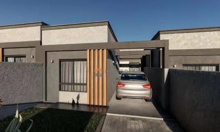 Casa com 3 dormitórios à venda, 65 m² por R$ 439.999 - Fazenda Velha - Araucária/PR