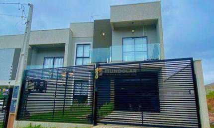 Sobrado com 3 dormitórios à venda, 118 m² por R$ 699.990,00 - Costeira - Araucária/PR
