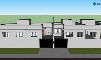 Casa com 2 dormitórios à venda, 56 m² por R$ 375.000 - Costeira - Araucária/PR