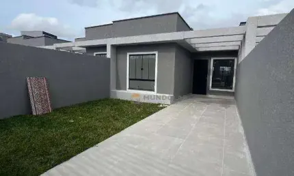 Casa com 3 dormitórios à venda, 55 m² por R$ 450.000,00 - Capela Velha - Araucária/PR