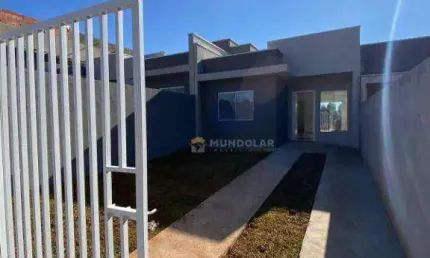 Casa com 3 dormitórios à venda, 52 m² por R$ 370.000,00 - Costeira - Araucária/PR