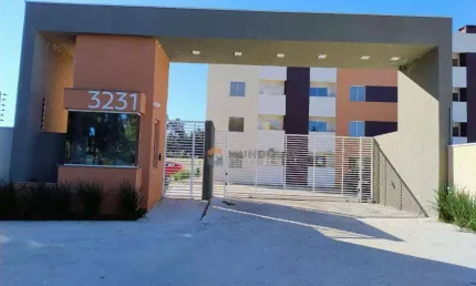 Apartamento com 2 dormitórios para alugar, 43 m² por R$ 1.900,00/mês - Costeira - Araucária/PR