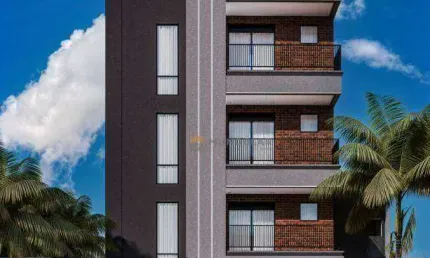 Apartamento Garden com 1 dormitório à venda, 51 m² por R$ 260.000,00 - Portão - Curitiba/PR