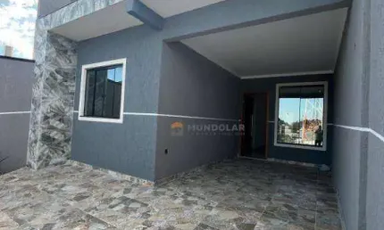 Casa com 3 dormitórios à venda, 97 m² por R$ 650.000,00 - Tindiquera - Araucária/PR