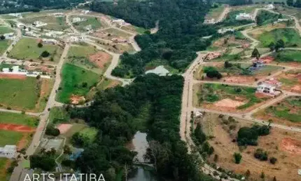 Arts itatiba | lotes a partir de 640m² com clube completo e lagos | pronto pra construir