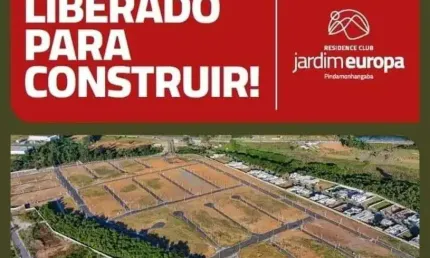 Próximo ao Centro de Pindamonhangaba | Condomínio Clube com LOTES a partir de 250m²