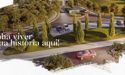 LOTES a partir de 160m² em Condomínio Residencial com Clube e Lago | Ótima localização em Área Nobre