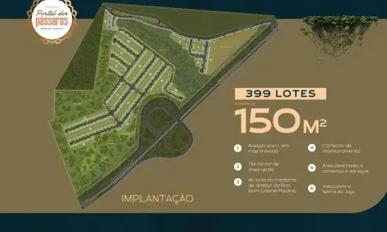 Medeiros em JUNDIAÍ | LOTES a partir de 150m² em Bairro Planejado | Facilitado | Conheça