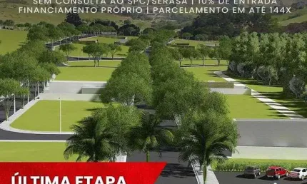 Quinta da Mantiqueira | Área de Lazer e Lagos | LOTES a partir de 250m² em EXTREMA MG