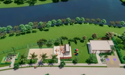 Próximo a EXTREMA | LOTES a partir de 250m² em PEDRA BELA | Lazer e Lago | Facilitado