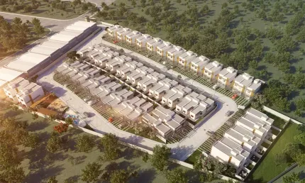 Casas térreas de 55m² a venda na região de atibaia próximo ao centro em condomínio fechado com lazer