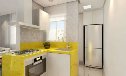 Apartamento para Venda em Santo André, Vila Guarani, 2 dormitórios, 1 banheiro, 1 vaga